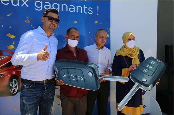 فائزين اثنين في لعبة Total Energies للفوز بسيارتين